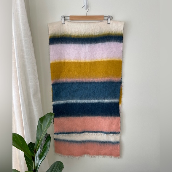 Anthropologie - "Helsinki" - Colorful Striped Scarf - Picture 4 of 5